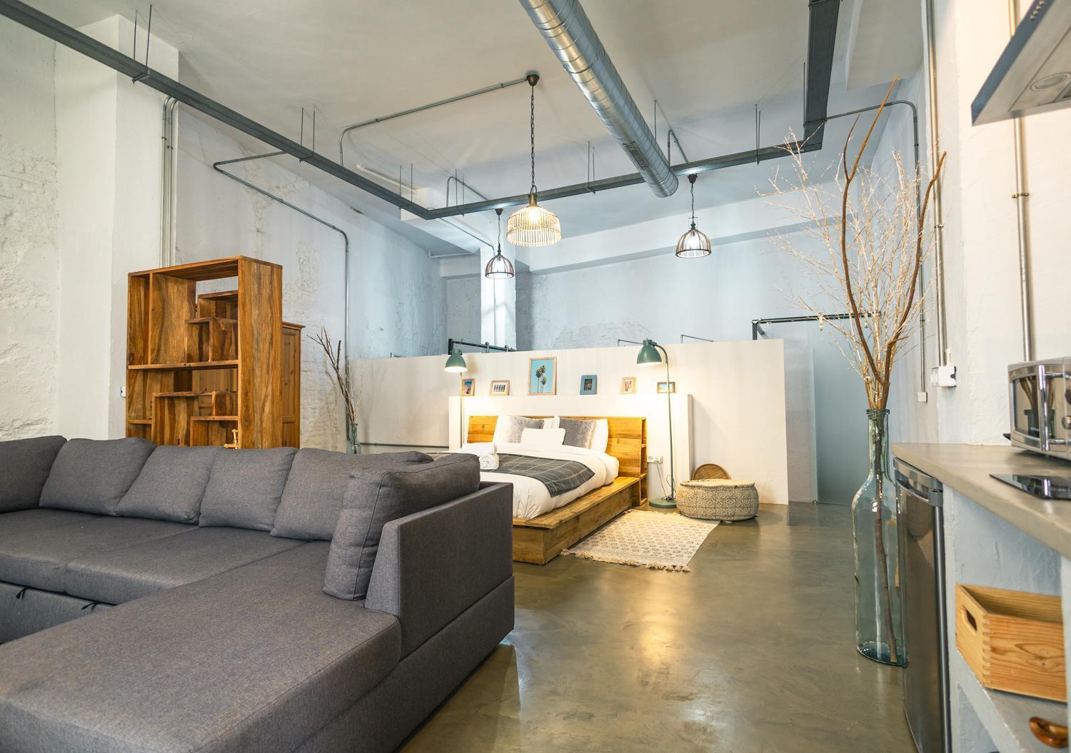 Апартаменты Loft-Style Ground Floor Flat Севилья Экстерьер фото