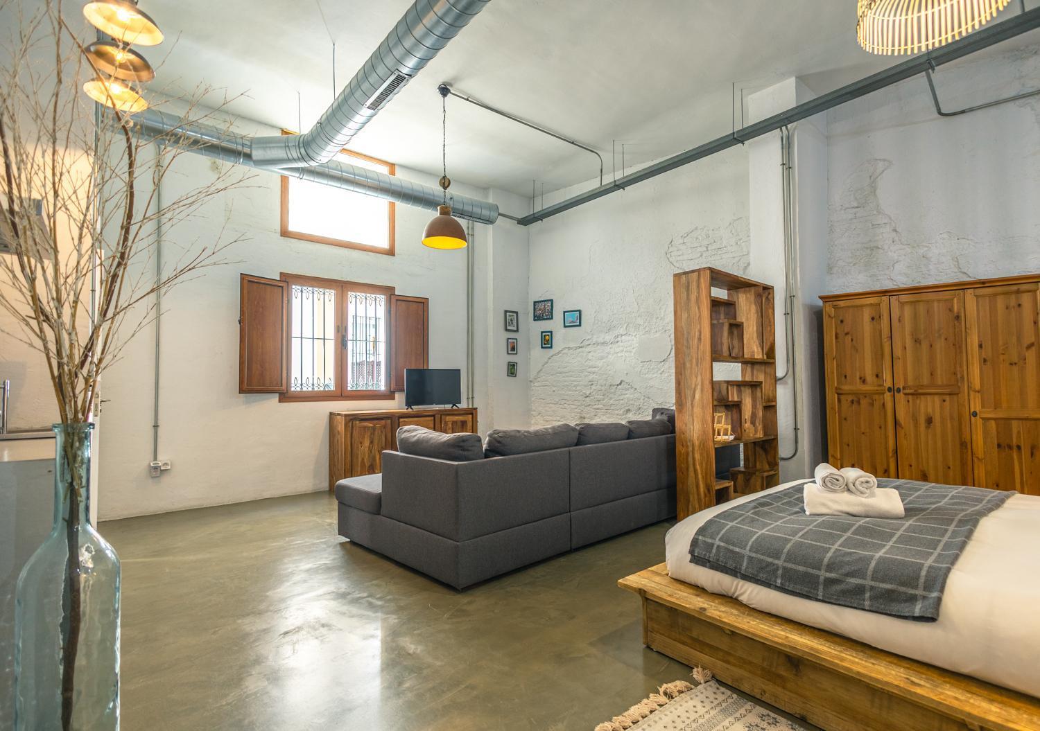 Апартаменты Loft-Style Ground Floor Flat Севилья Экстерьер фото