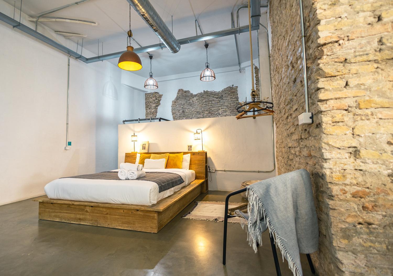Апартаменты Loft-Style Ground Floor Flat Севилья Экстерьер фото