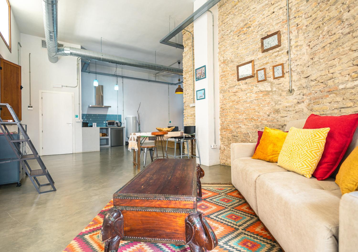 Апартаменты Loft-Style Ground Floor Flat Севилья Экстерьер фото